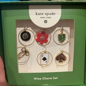 Kate Spade Wine Charm Set